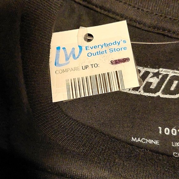 2009 Hasbro G.I. JOE Men's Black Short Sleeved Graphic T-shirt NWT Size S - Picture 6 of 6